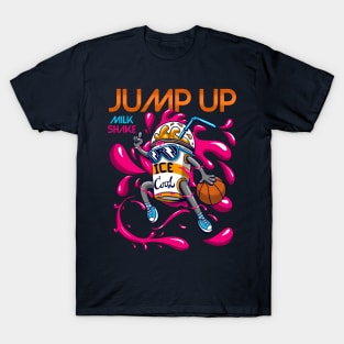 milk shake basketball player T-Shirt